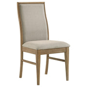 Adina 9-piece Extension Dining Set Distressed Light Brown - 193611-S9