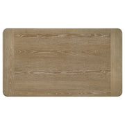 Adina Rectangular Wood Coffee Table Distressed Light Brown - 722858