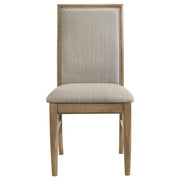 Adina Upholstered Dining Side Chair Barley (Set of 2) - 193612