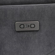 Adler Upholstered Power Swivel Glider Recliner Charcoal Grey - 610443P