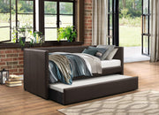 Adra Black Twin Daybed with Trundle - DMV FurnitureDaybed
