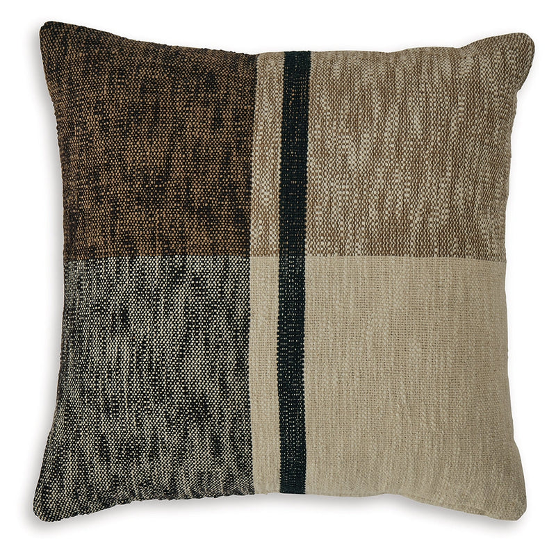 Adrielton Black/Brown/Tan Pillow - A1001065P