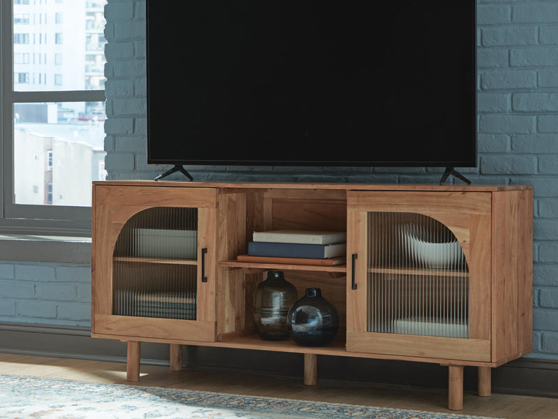 Adway Natural Brown Accent Cabinet - A4000709