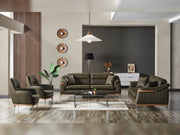 Ahsen 3-pieces (Sofa & Loveseat & Chair) Livingroom in Anthracite - 200-ELIF-AHS-MOD-ANT-321