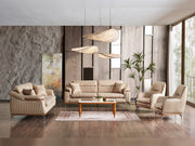 Ahsen 3-pieces (Sofa & Loveseat & Chair) Livingroom in Anthracite - 200-ELIF-AHS-MOD-ANT-321