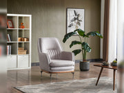 Ahsen Chair in Khaki - 200-ELIF-AHS-MOD-KHA-B
