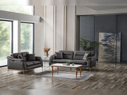 Ahsen Convertible Loveseat in Beige - 200-ELIF-AHS-MOD-BEI-2