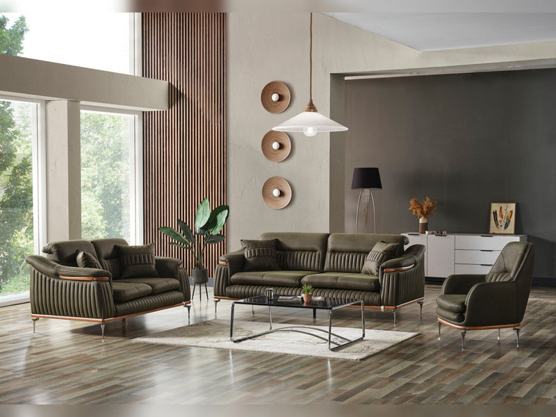 Ahsen Convertible Loveseat in Light Grey - 200-ELIF-AHS-MOD-LGRY-2
