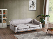 Ahsen Convertible Sofa in Anthracite - 200-ELIF-AHS-MOD-ANT-3