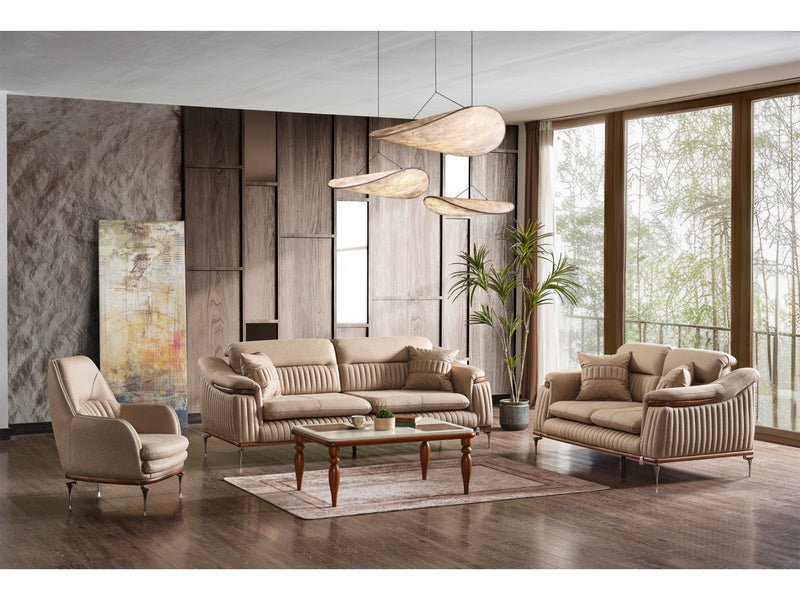 Ahsen Convertible Sofa in Light Grey - 200-ELIF-AHS-MOD-LGRY-3