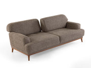 Aida Convertible Sofa in Brown - 200-ZEN-AID-BRO-3