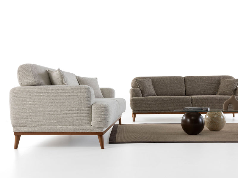 Aida Convertible Sofa in Cream - 200-ZEN-AID-CRE-3