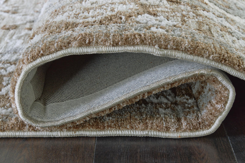 Ainswick Brown/Beige/Gray Memory Foam Large Rug - R407881