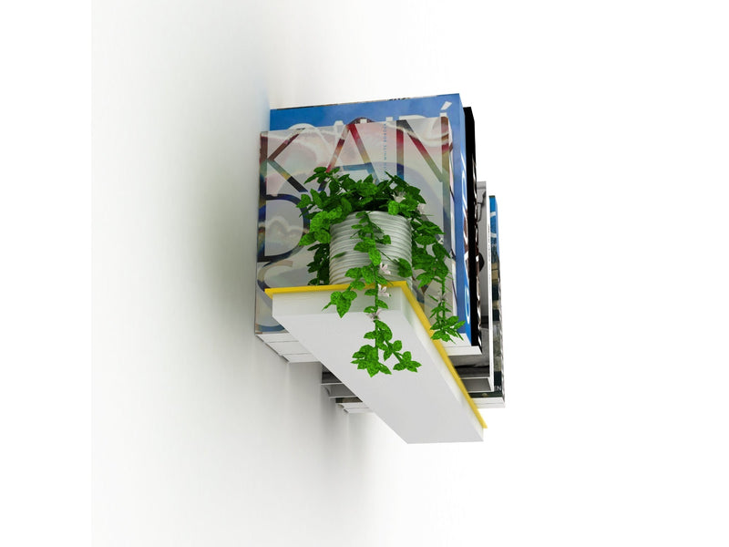 Air Minus Shelf in White-Blue - 760-AIR-RF160203