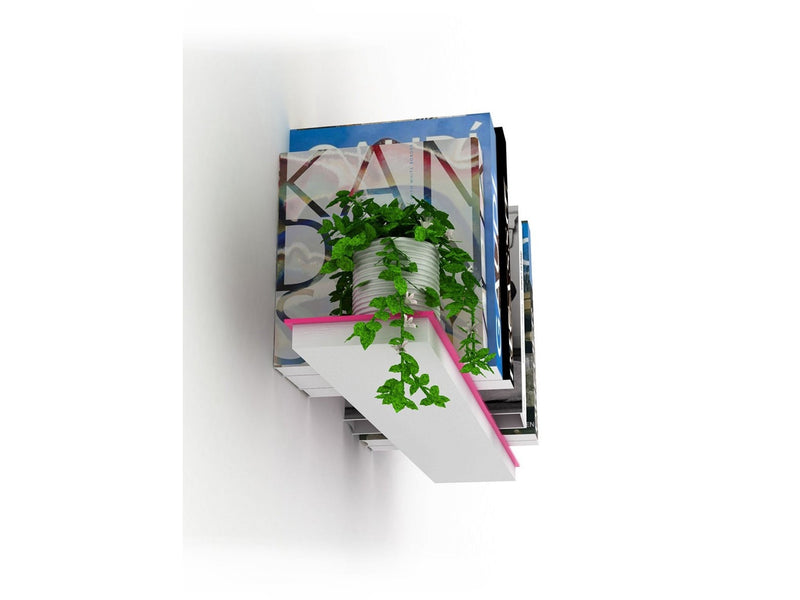 Air Minus Shelf in White-Pink - 760-AIR-RF160201