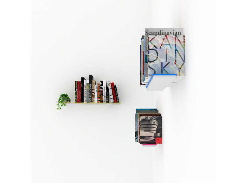Air Minus Shelf in White-Yellow - 760-AIR-RF160202