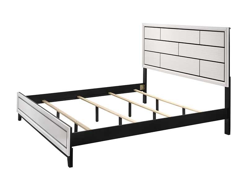 Akerson Chalk King Panel Bed - DMV FurnitureKing Bed