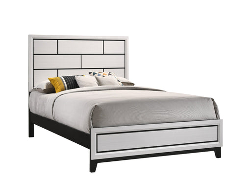 Akerson Chalk Twin Panel Bed - DMV FurnitureTwin Bed