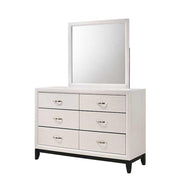 Akerson Chalk White Mirror - DMV FurnitureMirror