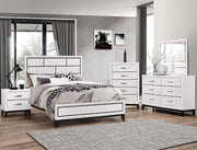 Akerson Chalk White Nightstand - DMV FurnitureNightstand