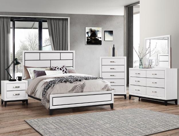 Akerson Chalk White Nightstand - DMV FurnitureNightstand