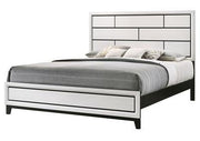 Akerson Chalk White Queen Panel Bed - DMV FurnitureQueen Bed