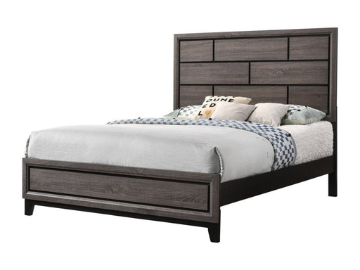 Akerson Gray King Panel Bed - DMV FurnitureKing Bed