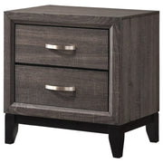 Akerson Gray Nightstand - DMV FurnitureNightstand