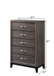 Akerson Gray Panel Bedroom Set - DMV FurnitureBedroom Set