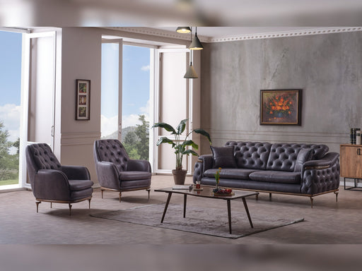 Akik Chair in Anthracite - 200-ELIF-AKI-E113-B