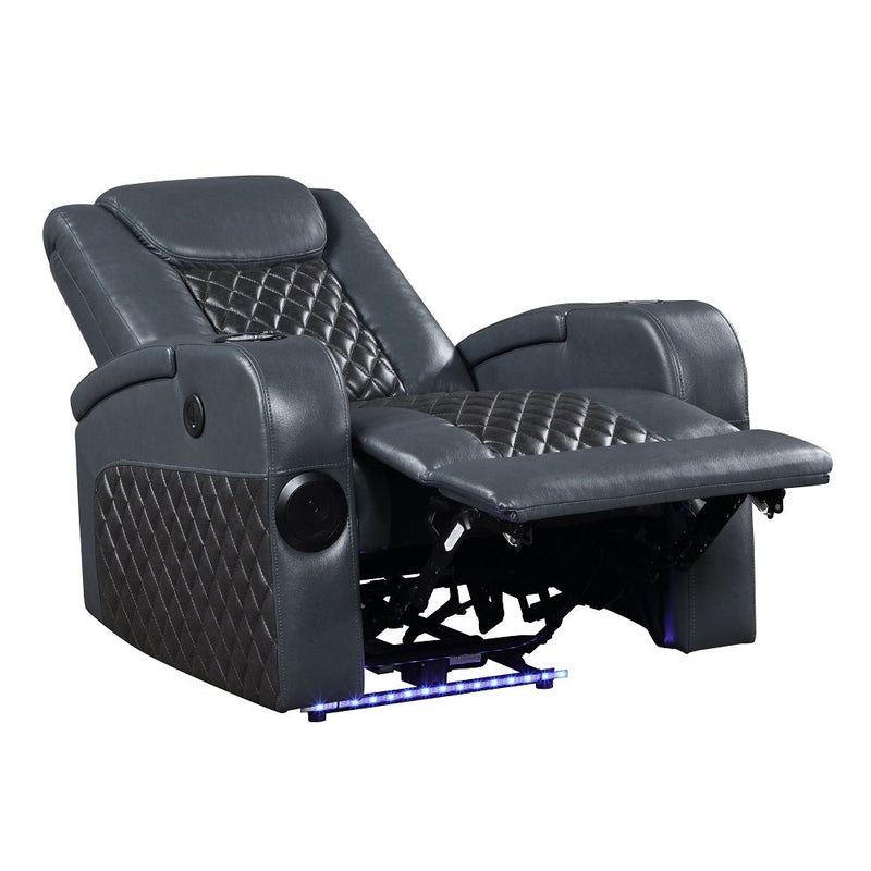 Alair Power Motion Recliner W/Bluetooth, Wireless Charger & Cupholder - LV02459