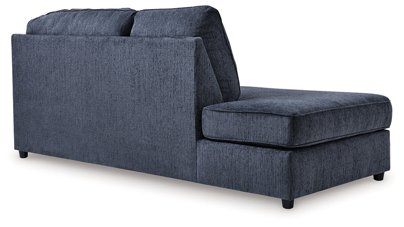 Albar Place Cobalt Left-Arm Facing Corner Chaise - 9530216