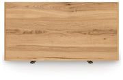 Aleaport Full Panel Bed with Dresser and Chest in Warm Brown - PKG022636