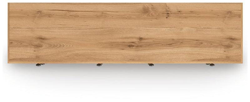 Aleaport Full Panel Bed with Dresser and Chest in Warm Brown - PKG022636