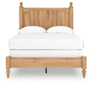 Aleaport Full Panel Bed with Dresser in Warm Brown - PKG022641