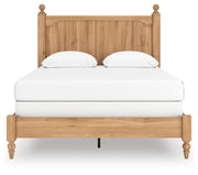 Aleaport Queen Panel Bed with Chest and Nightstand in Warm Brown - PKG022645