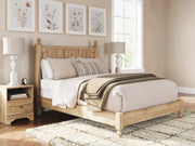 Aleaport Queen Panel Bed with Dresser and Chest in Warm Brown - PKG022644