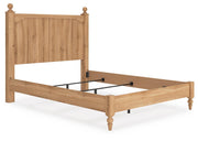 Aleaport Queen Panel Bed with Dresser in Warm Brown - PKG022649