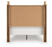 Aleaport Warm Brown Full Panel Bed - PCB1075B4