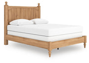 Aleaport Warm Brown Queen Panel Bed - PCB1075B7