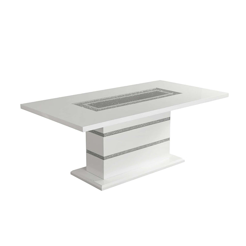 Aledo White Dining Set - DMV FurnitureDining Room Set