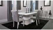 Aledo White Dining Set - DMV FurnitureDining Room Set