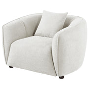 Aleisha Fabric Upholstered Accent Chair Sand - 503066