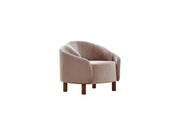 Alessa 4-pieces (2 Sofa & 2 Chair) Livingroom Set Cream in Cream - 101-ALE-SZ245-3311