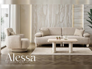 Alessa Al Chair in Cream - 200-ALT-ALE-B