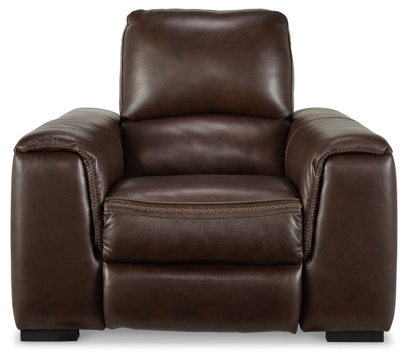 Alessandro Walnut Power Recliner - DMV FurniturePower Recliner