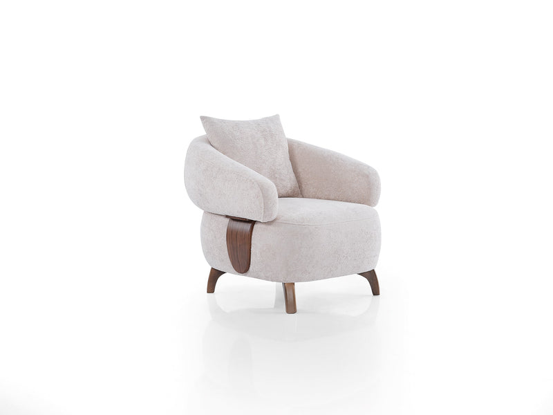 Alexa Chair Cream in Cream - 101-URL-ANG20-B