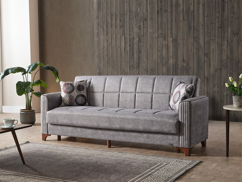 Alfa Elf Convertible Sofa in Grey - 200-ELIF-ALF-E170-3