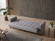Alfa Elf Convertible Sofa in Grey - 200-ELIF-ALF-E170-3