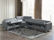 Alfa Sectional Sofa in Grey - 200-ELIF-ALF-A157-S